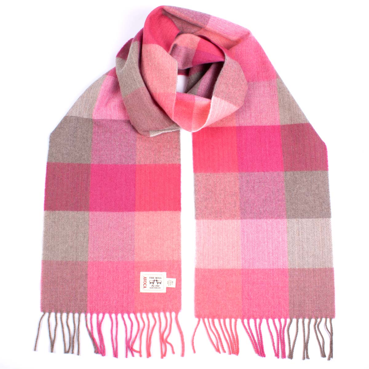 sjaal roze