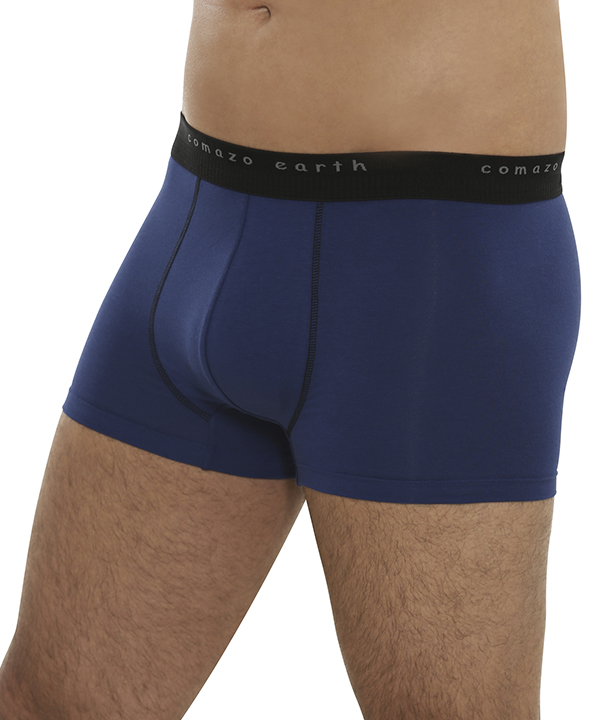 JustSun Sportshorts, korte broek voor heren, katoen, met zakken met ritssluiting, blauw, L