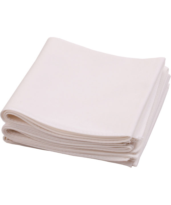 Drie witte zakdoeken van Zakdoeken van Ecologcial Textiles